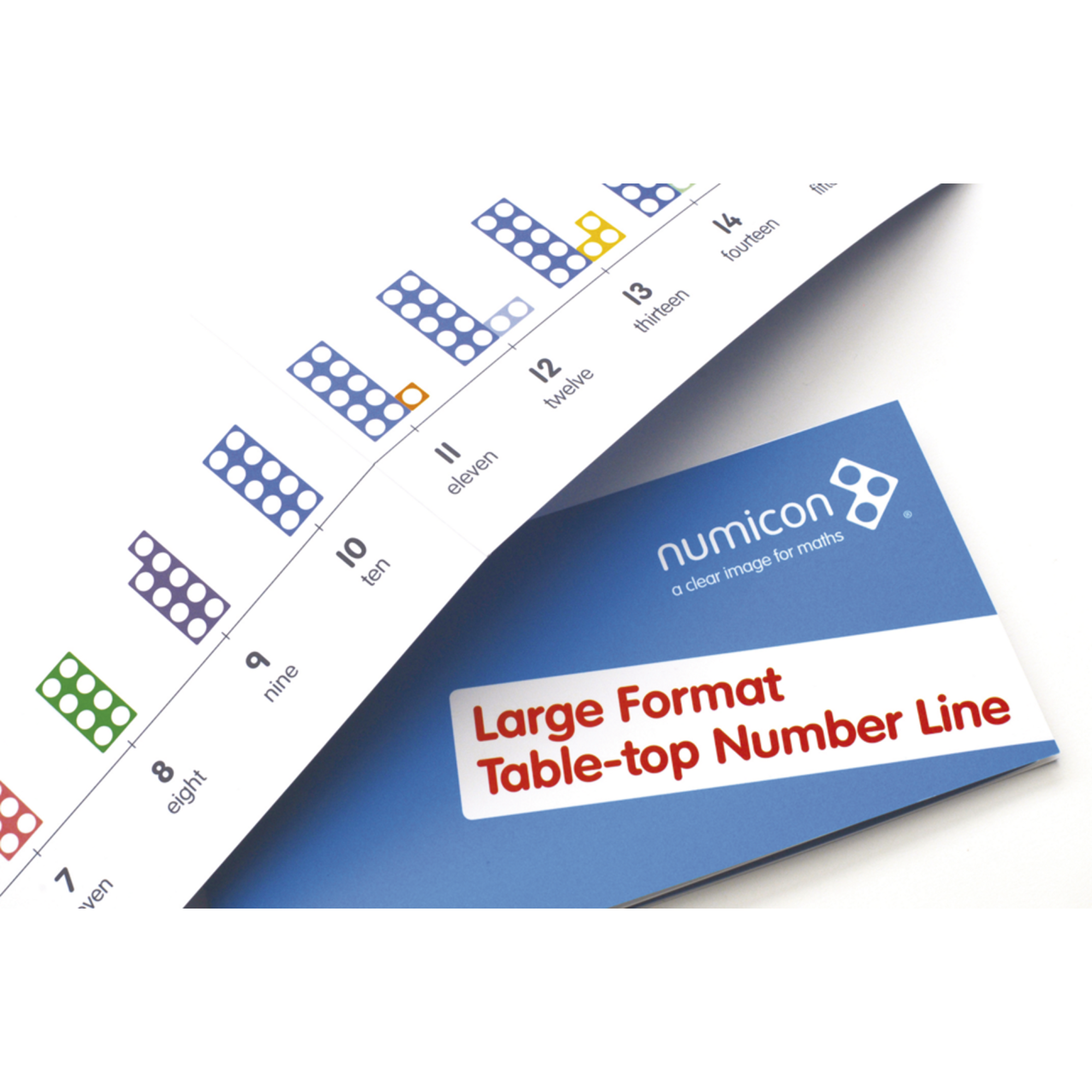 Large Format Table Top Number Line