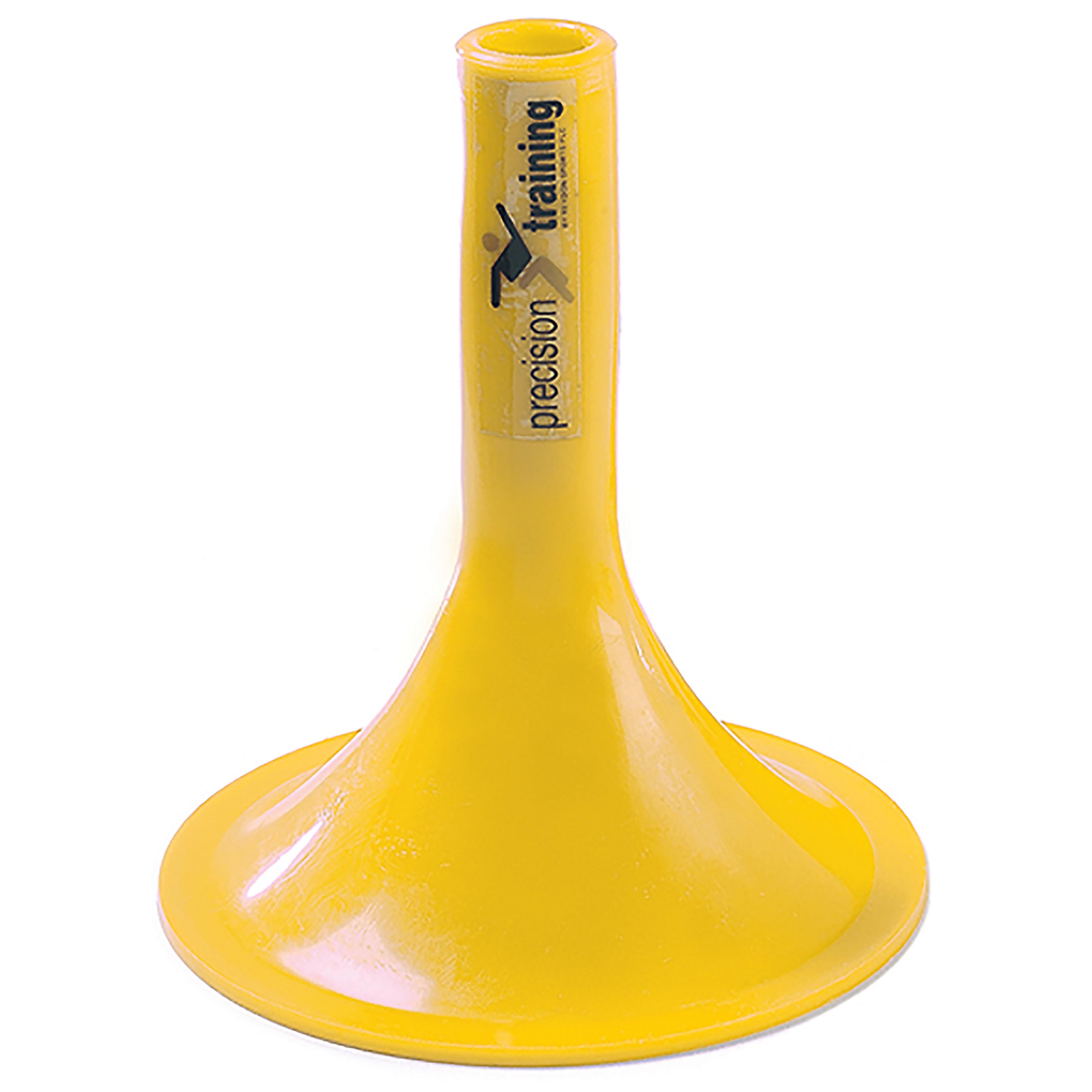 Precision Boundary Pole Base - Yellow