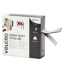 VELCRO Brand Heavy Duty Stick on Tape - 5m - Black