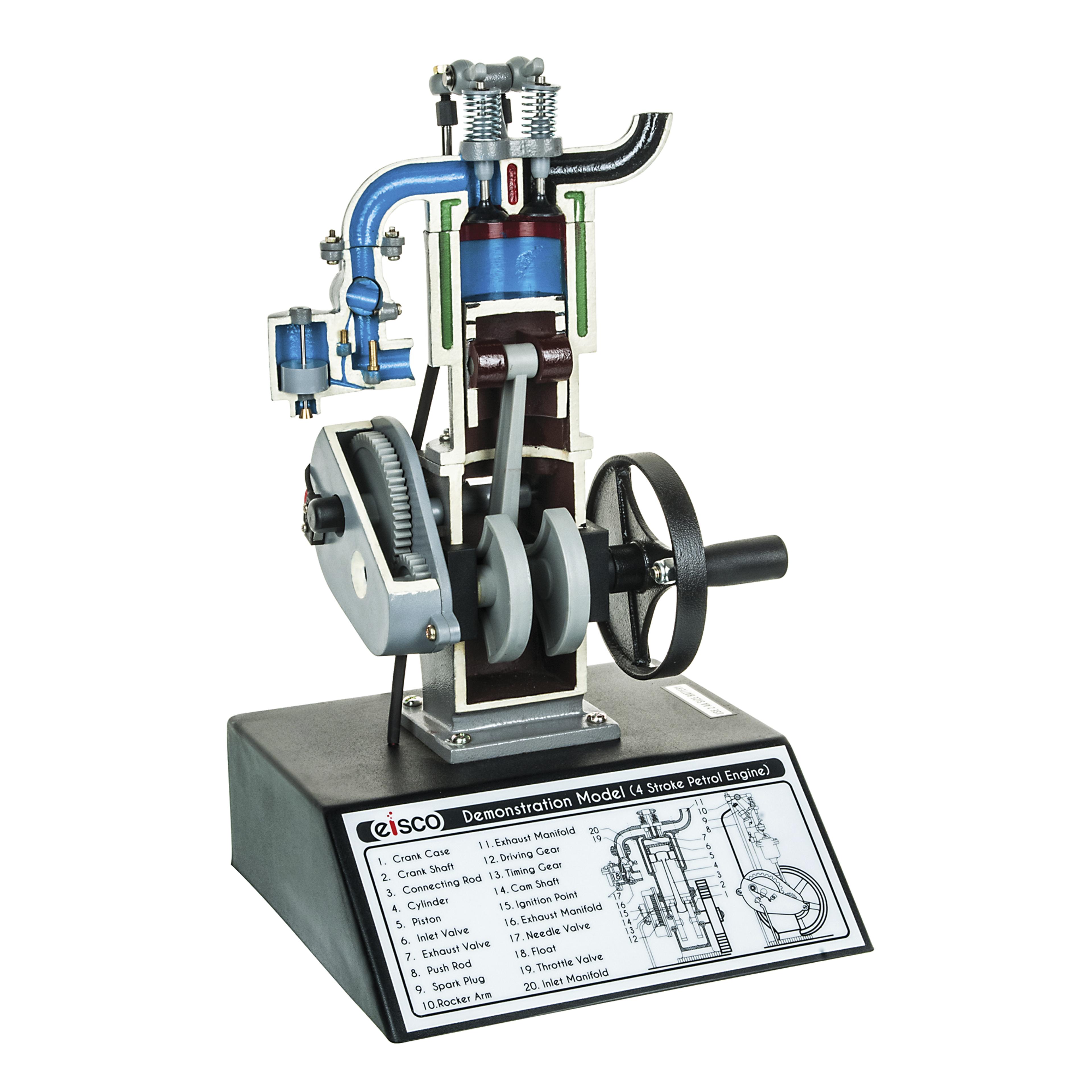 eisco Four-Stroke Petrol Engine Model