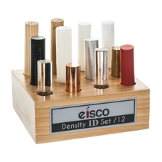 eisco Cylindrical Bars Density ID Set - Pack of 12