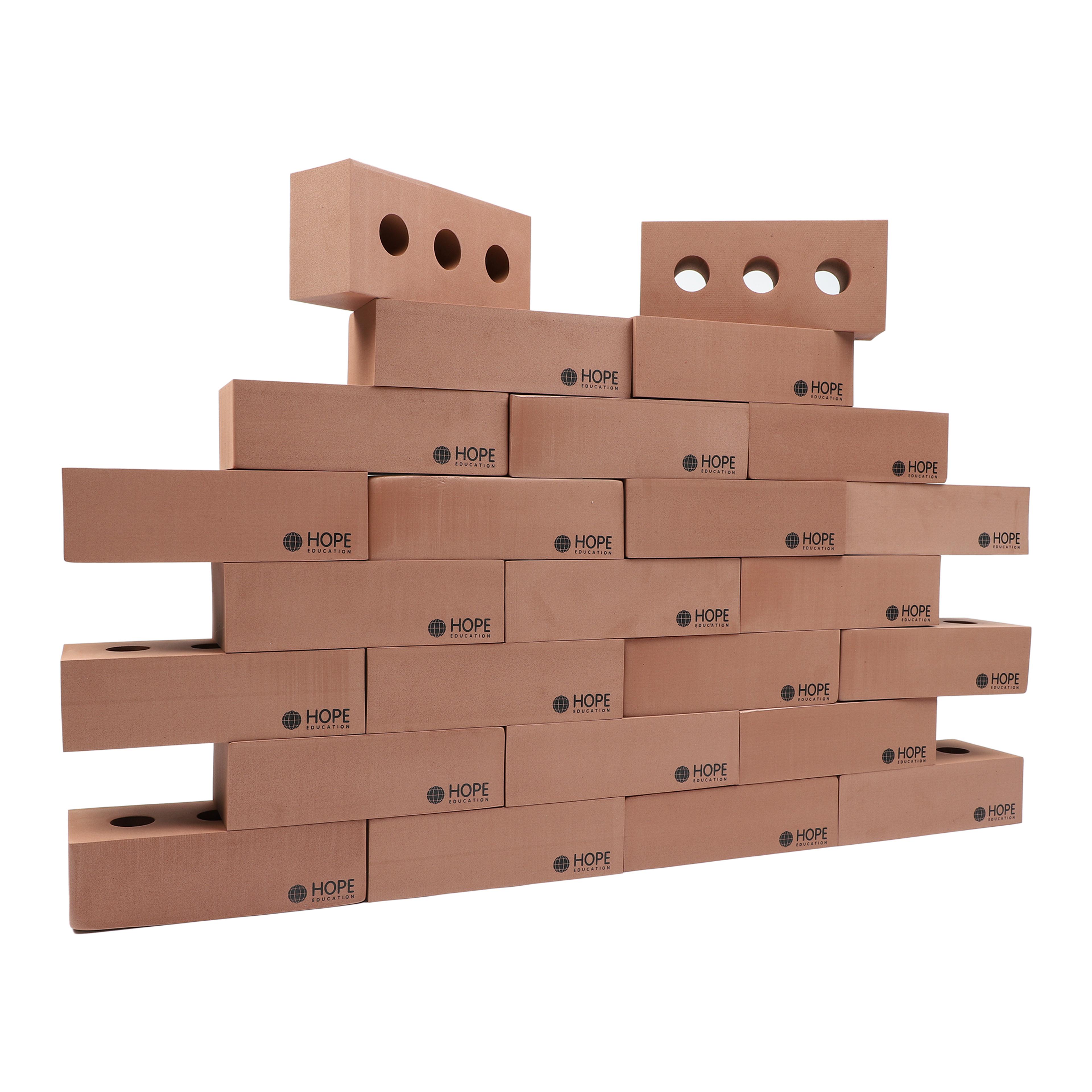 Pretend Foam House Bricks from Hope Education - Pack of 25
