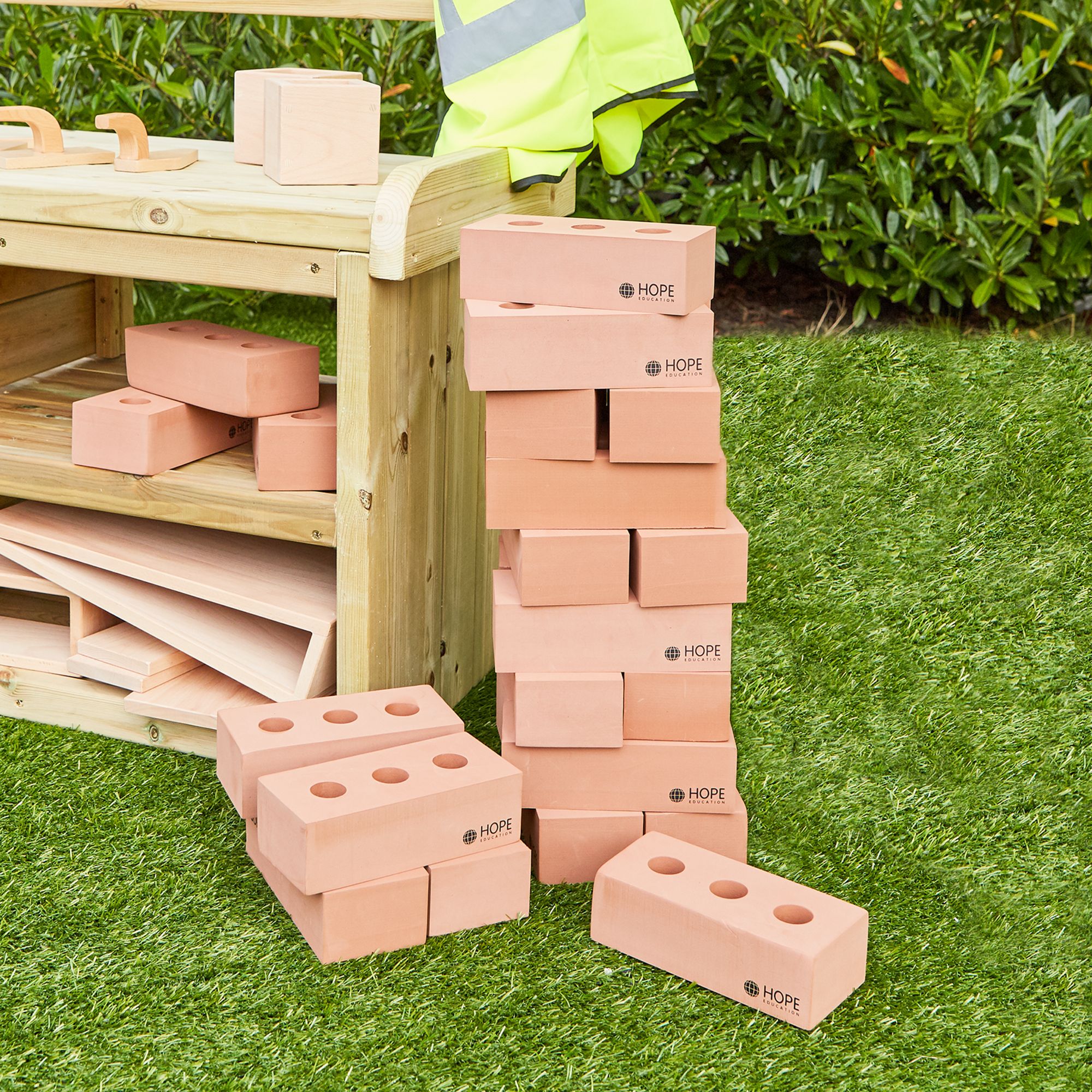 Childrens foam cheap house bricks