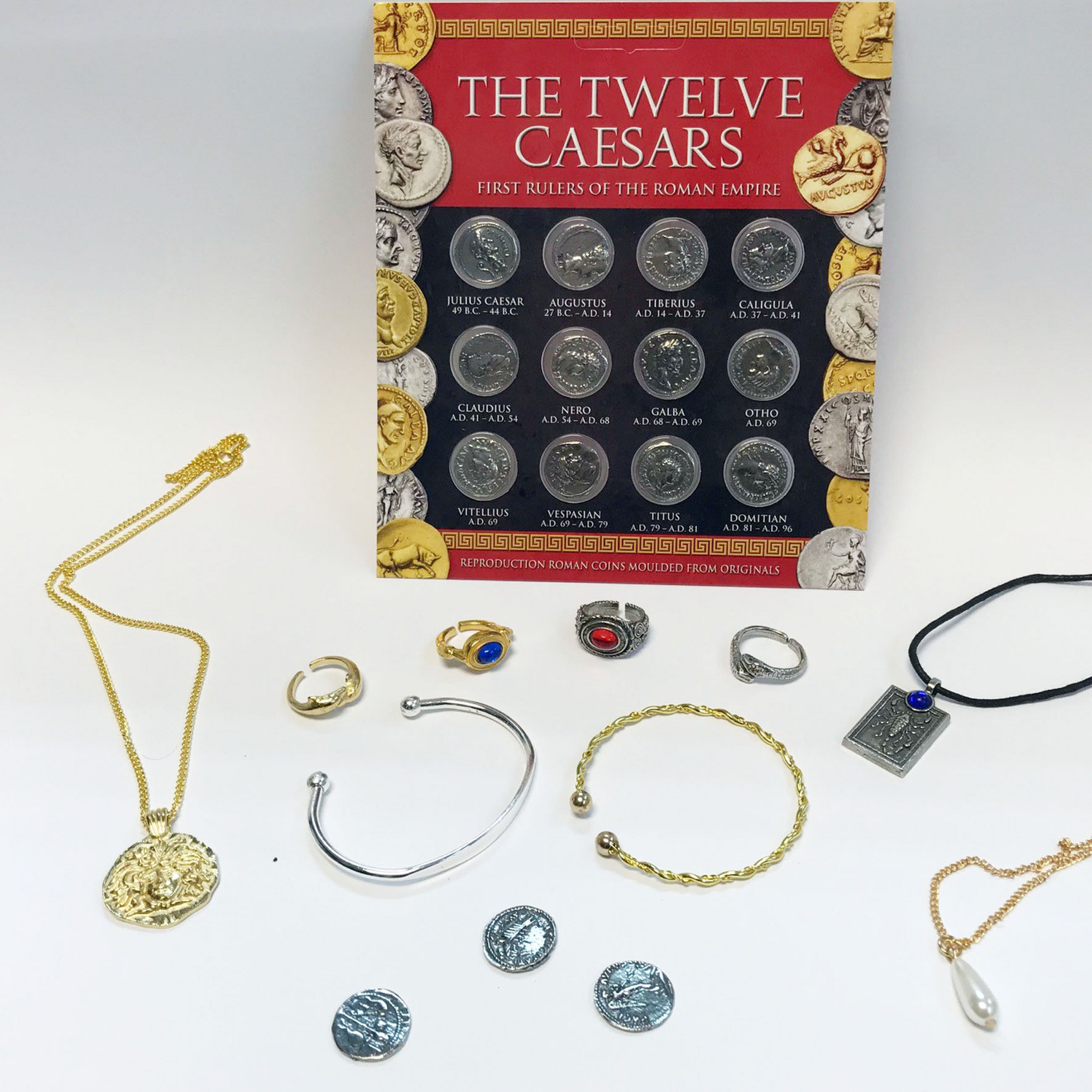 Roman Coin And Jewellery Pack