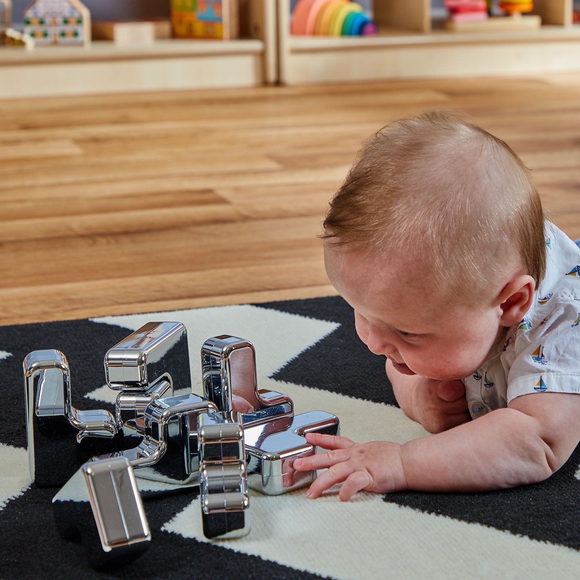 Metallic Jigsaw Blocks from Hope Education - Pack of 8