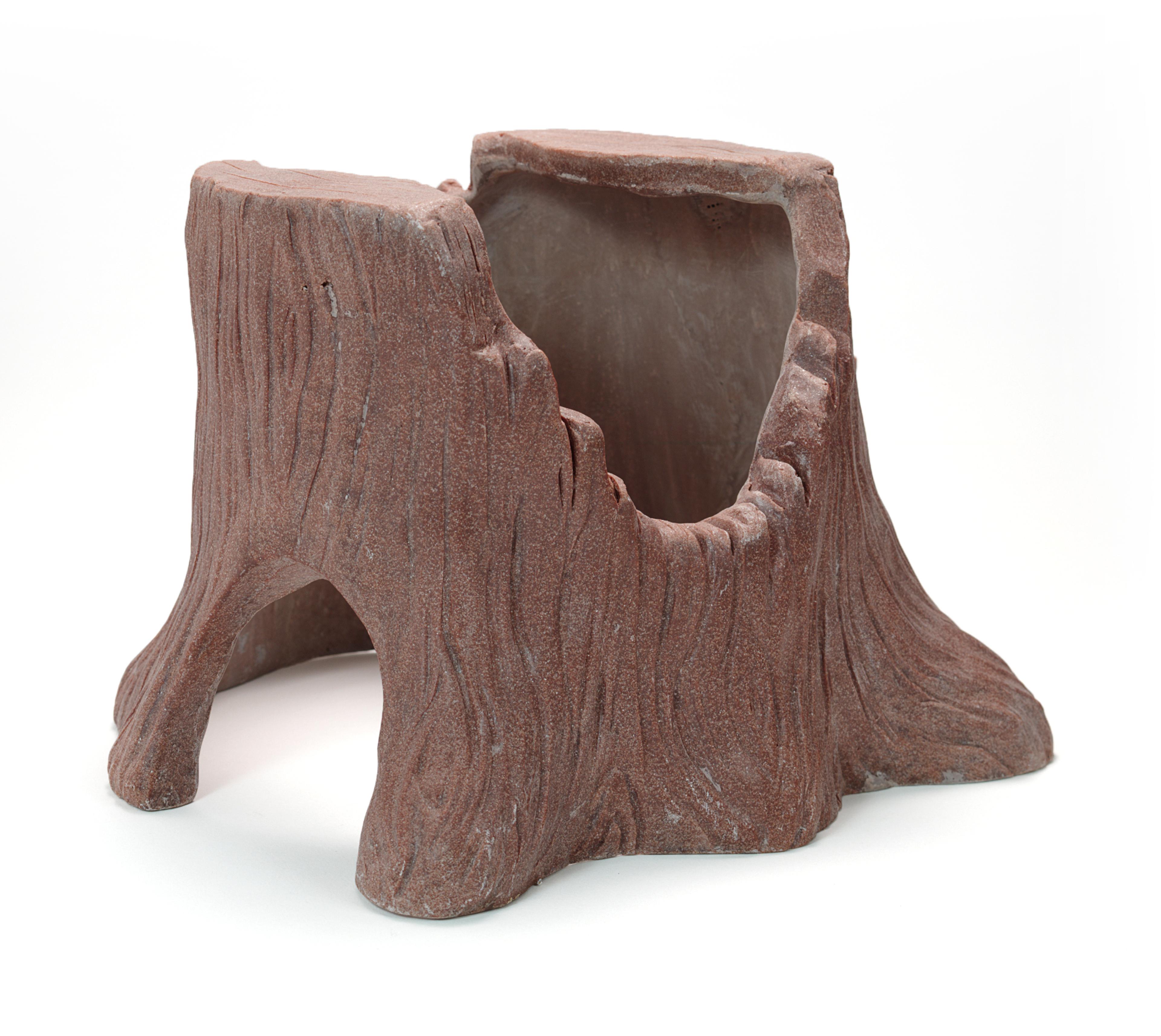 Yellow DOOR Large Play Tree Stump