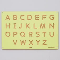 Wooden Formation Board- Uppercase Letters from Hope Education