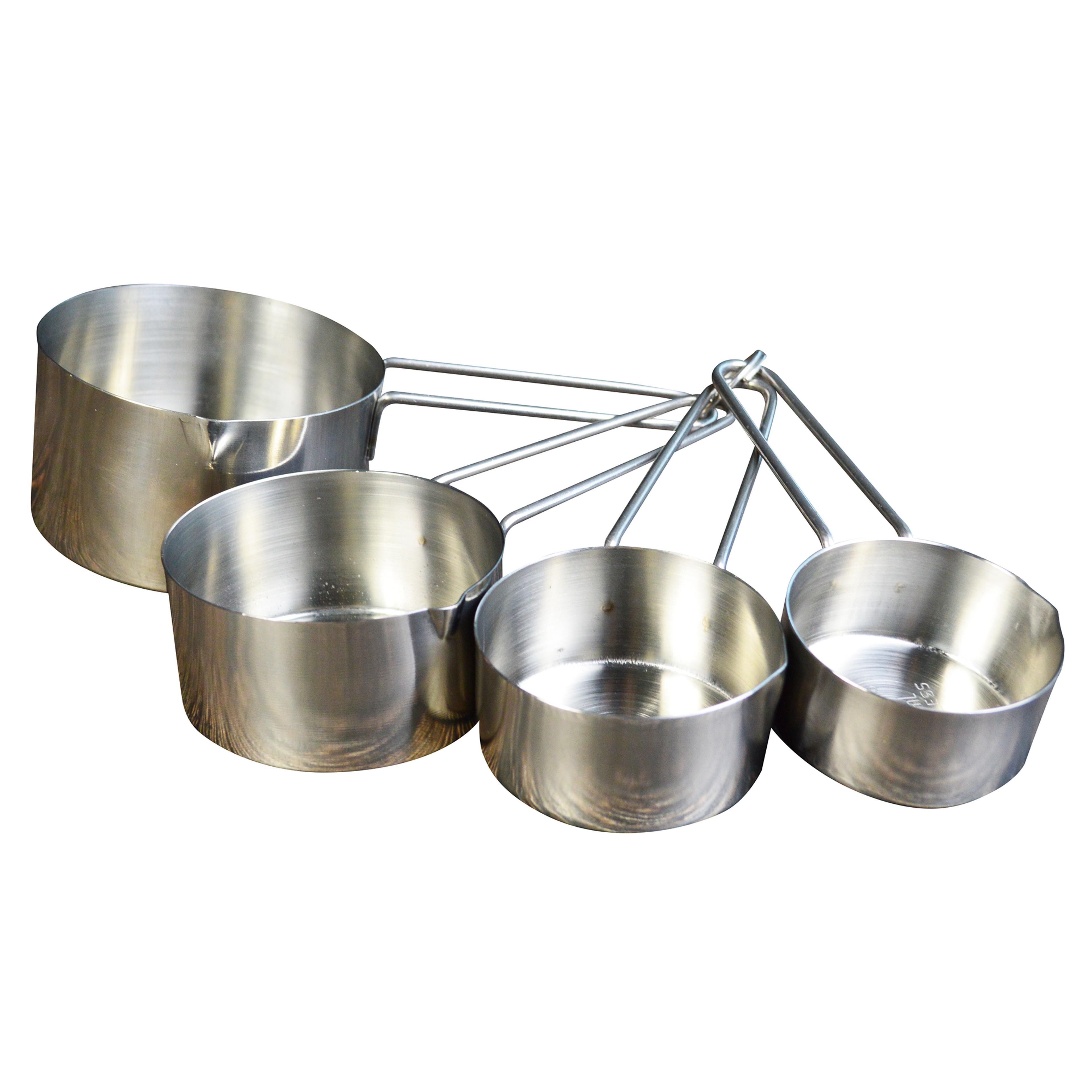 Metal Measuring Cups - Pack of 4
