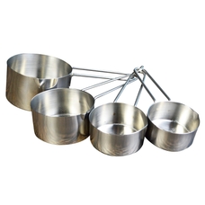Metal Measuring Cups - Pack of 4