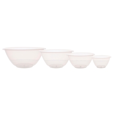 Nesting Plastic Mixing Bowls - Pack of 4 