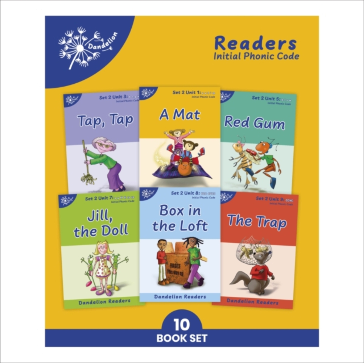 Dandelion Extended Phonics Readers Set 2 (1-10) | G1814648 | GLS