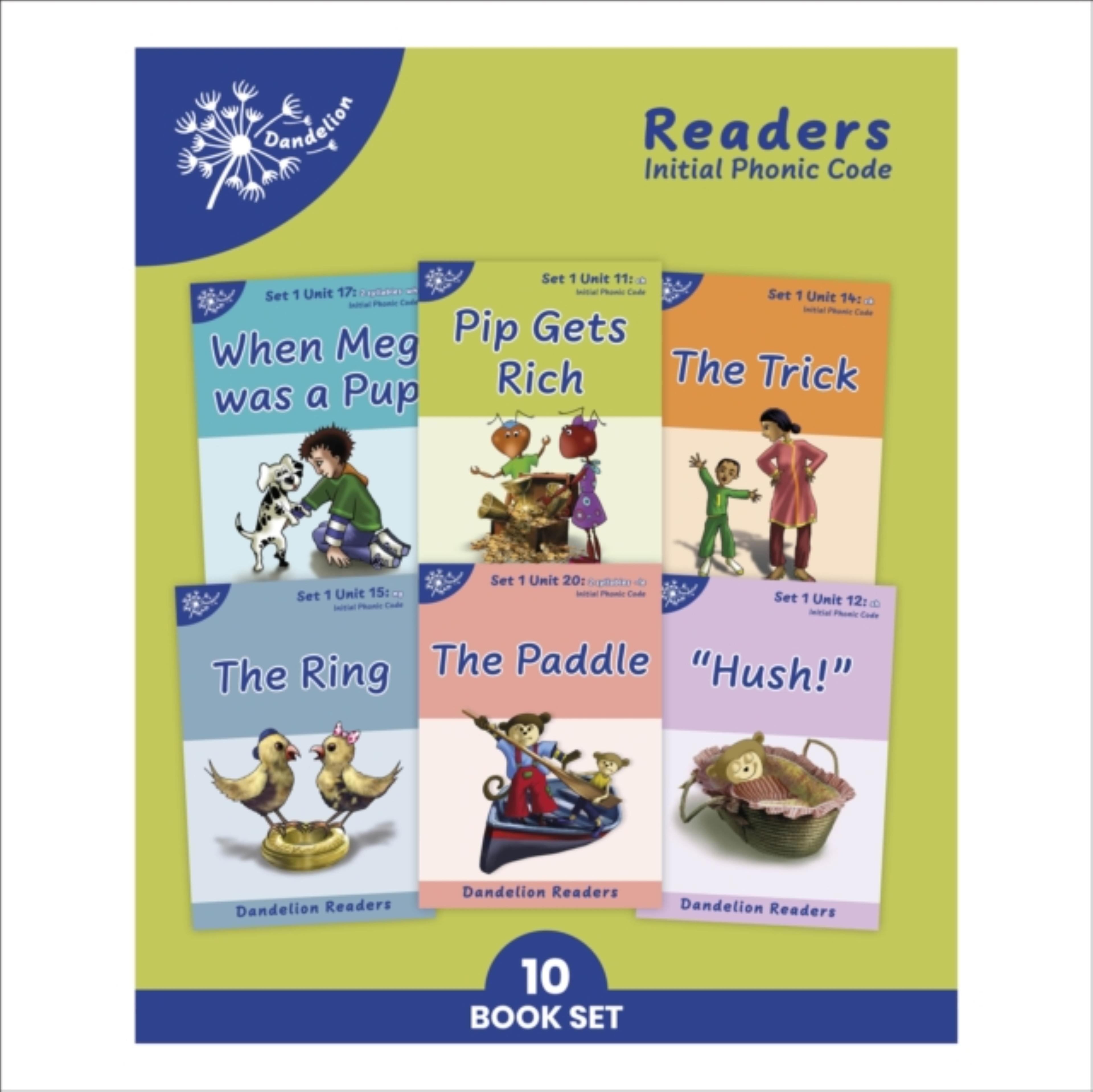 Dandelion Phonics Readers Set 1 (11-20)