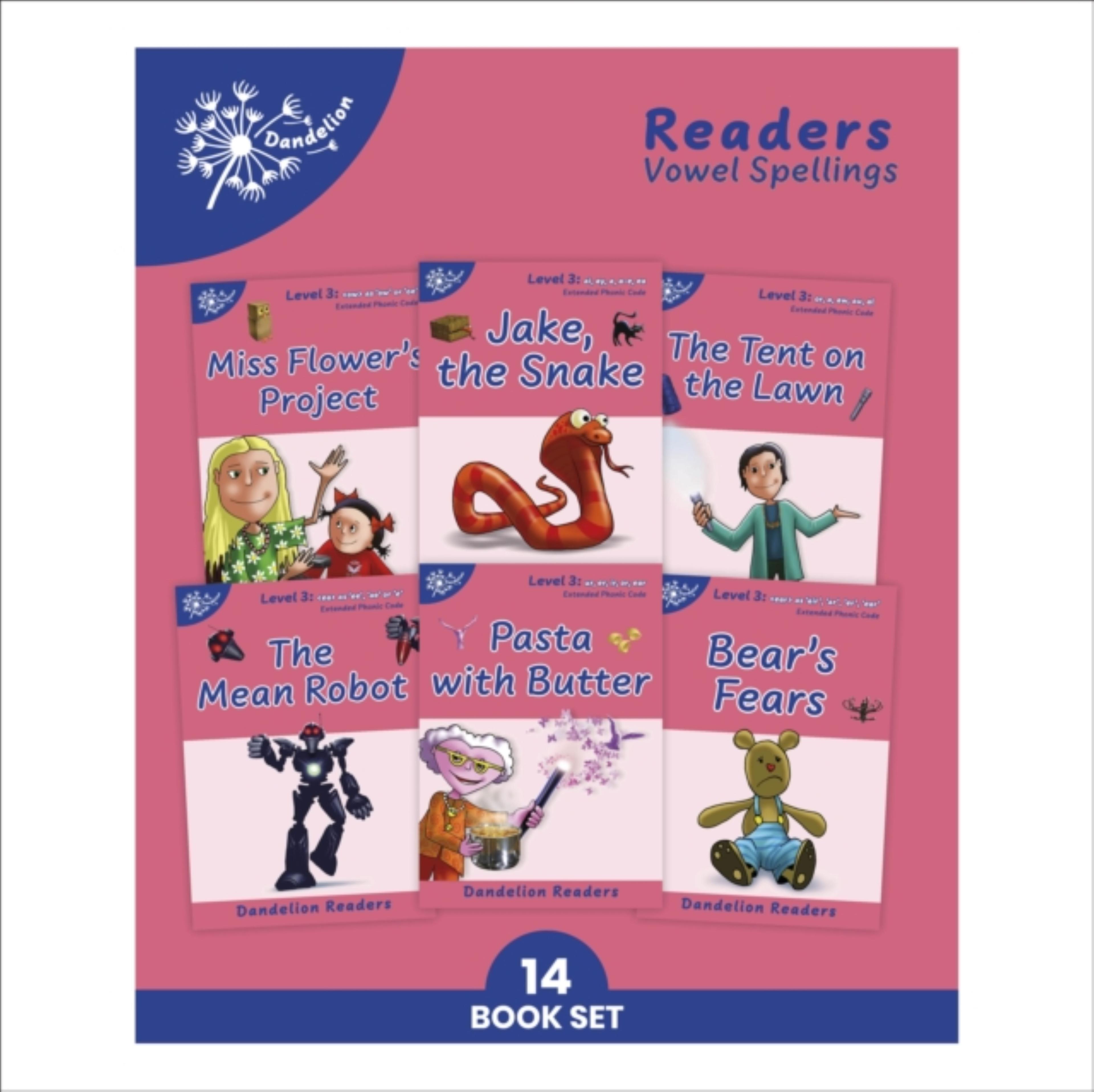 Dandelion Readers- Vowel Digraphs Book Pack Level 3