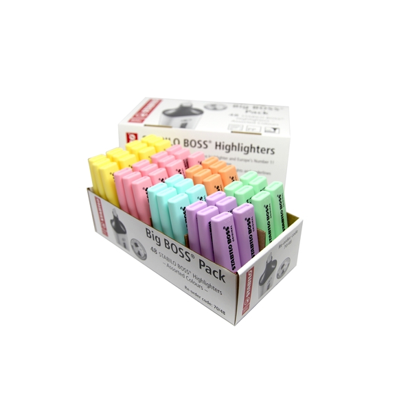 HC1814694 - STABILO Boss Pastel Highlighters - Assorted - Pack of