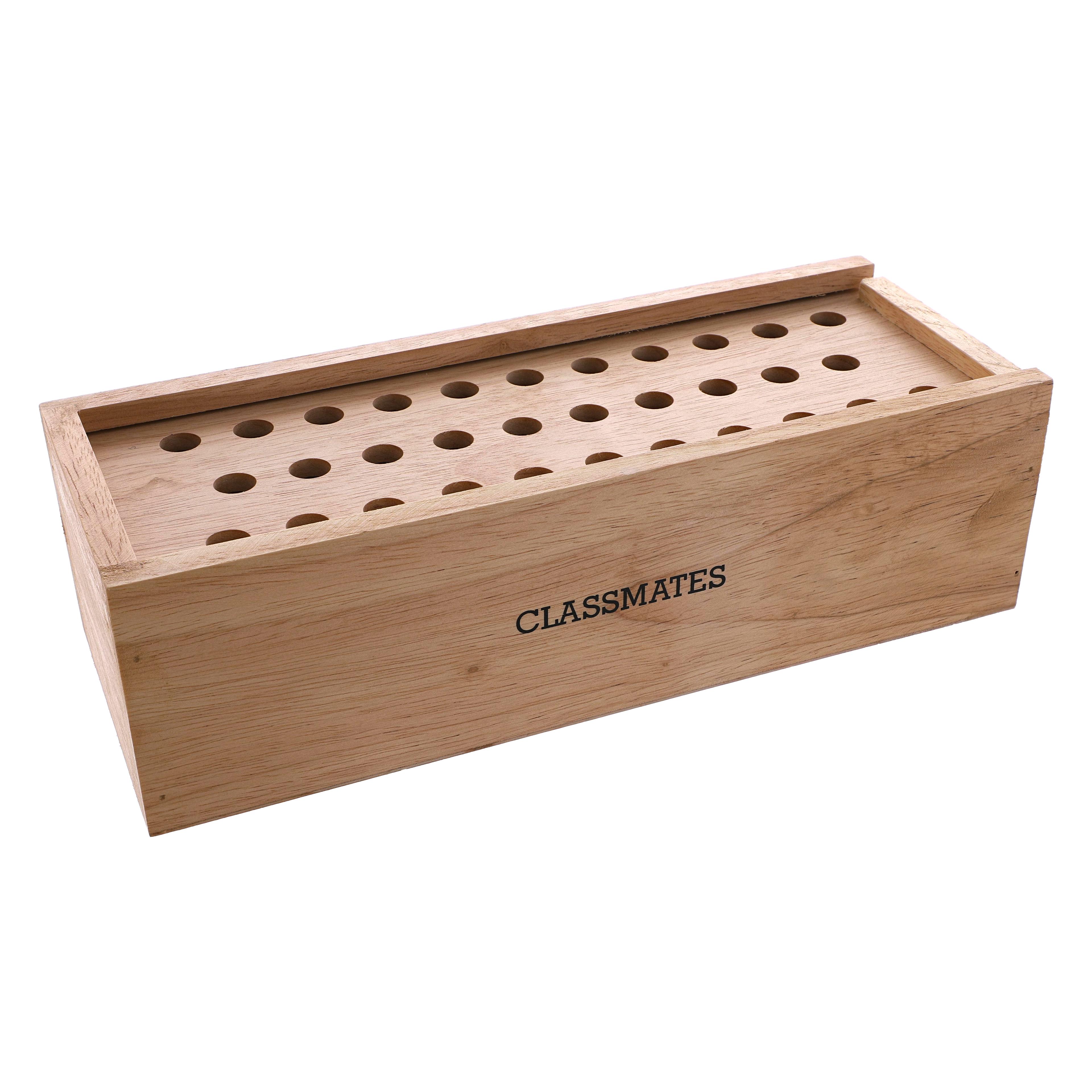 Classmates Wooden Scissor Rack/Box - Pack of 1