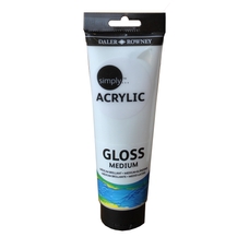 DALER-ROWNEY Simply Acrylic Gloss Medium - 250ml