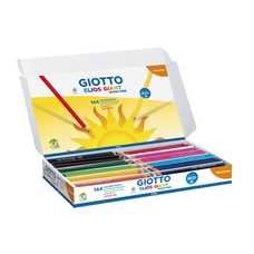 GIOTTO Elios Giant Colouring Pencils - Assorted - Pack of 144