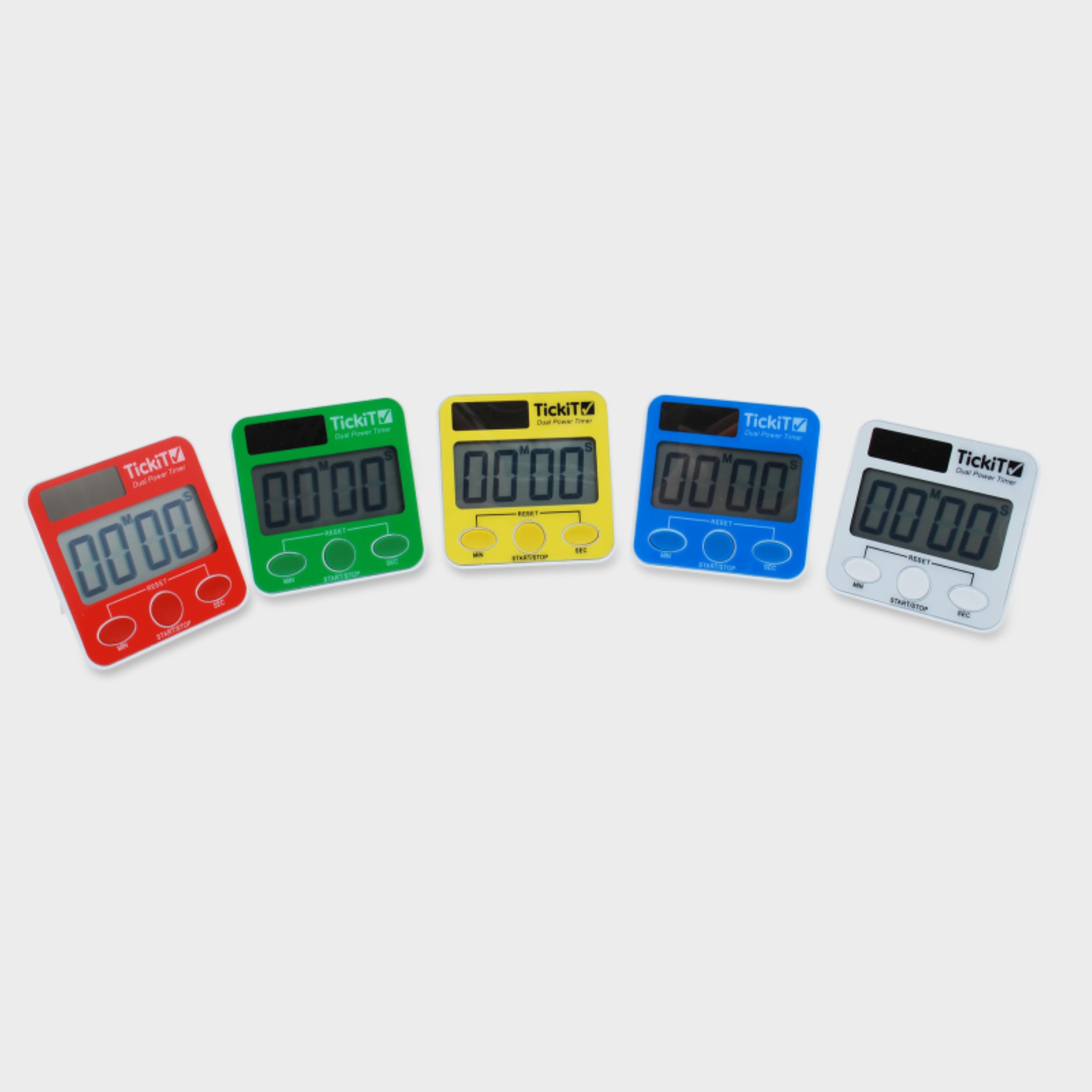 Commotion Dual Power Timer - Pack of 5