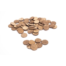 Coconut Shell Discs - 250g