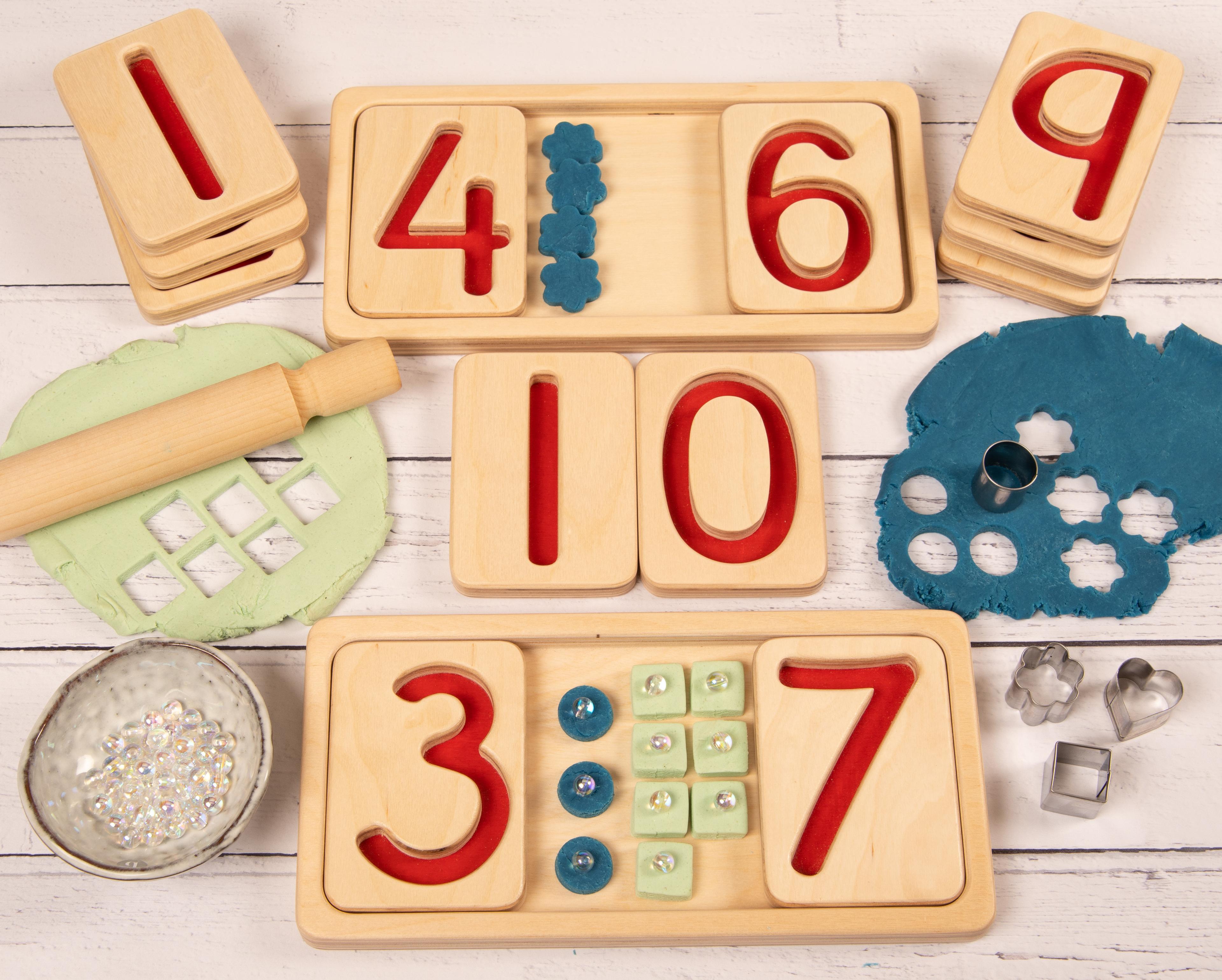 Learn Well Early Maths Mastery Number Trays - 10-20