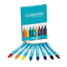 Classmates Value Crayons - Pack of 8