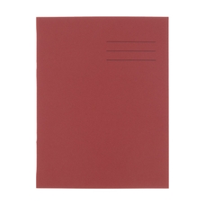 Classmates 9x7" Exercise Book 48 Page, 8mm Ruled, Red - Pack of 100