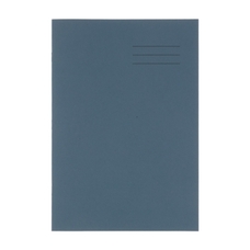 Classmates A4 Exercise Book 32 Page, Top Half Plain / Bottom 13mm Ruled, Blue - Pack of 100