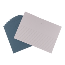 Classmates A4 Exercise Book 32 Page, Top Half Plain / Bottom 13mm Ruled, Blue - Pack of 100