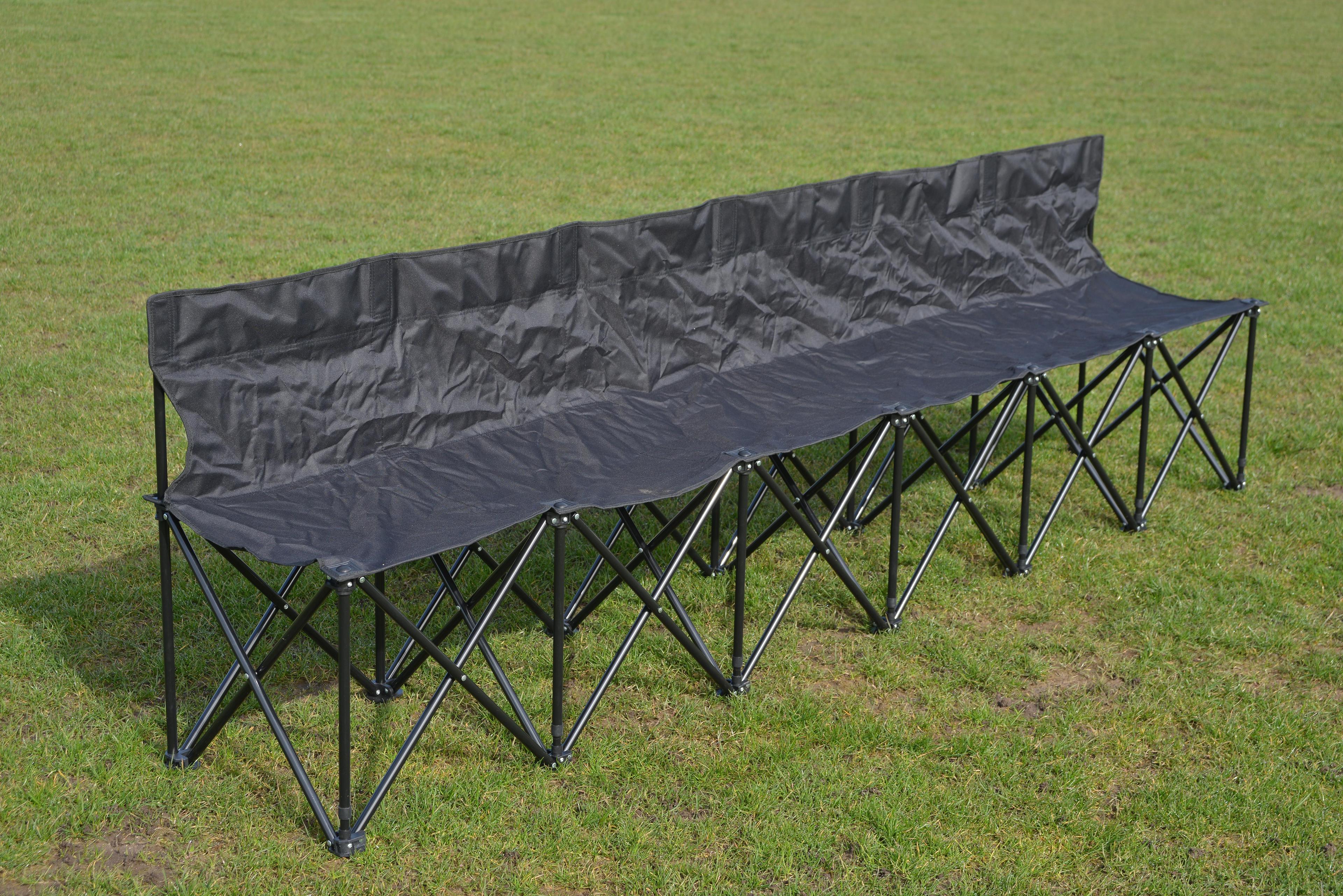 Samba Pitch-Side Bench - Black