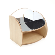 Twoey Mini Shelf with Mirrors and Trays