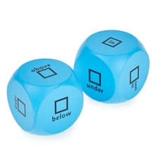 Preposition Cubes from Hope Education - Pack of 2