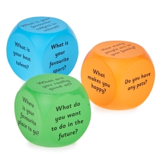 LDA About Me Cubes - Pack of 3
