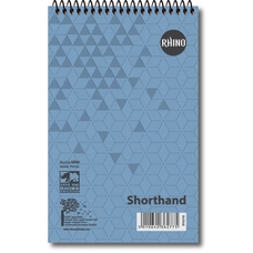 Rhino Shorthand Notebooks - 200 x 127mm - Pack of 10