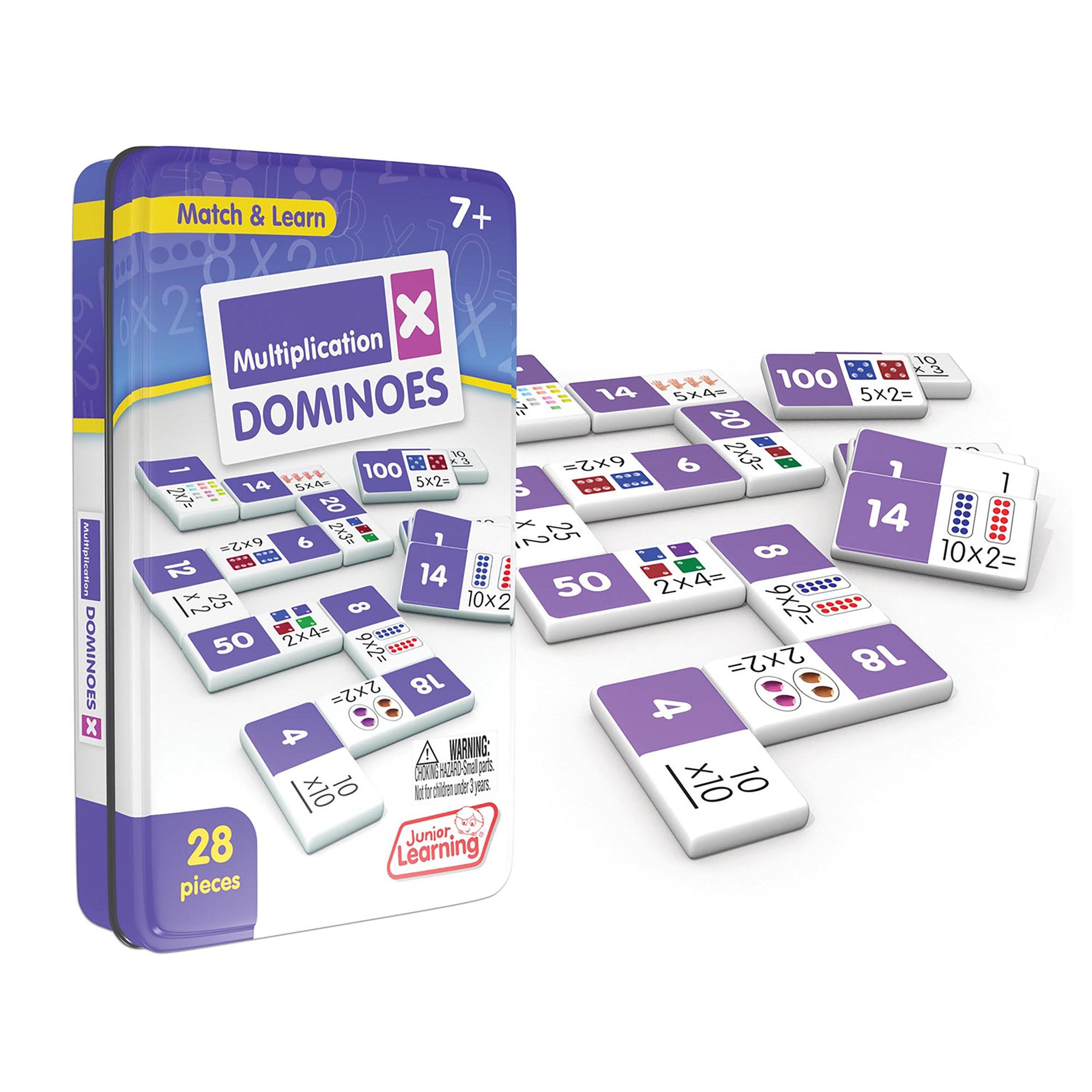 Junior Learning Multiplication Dominoes