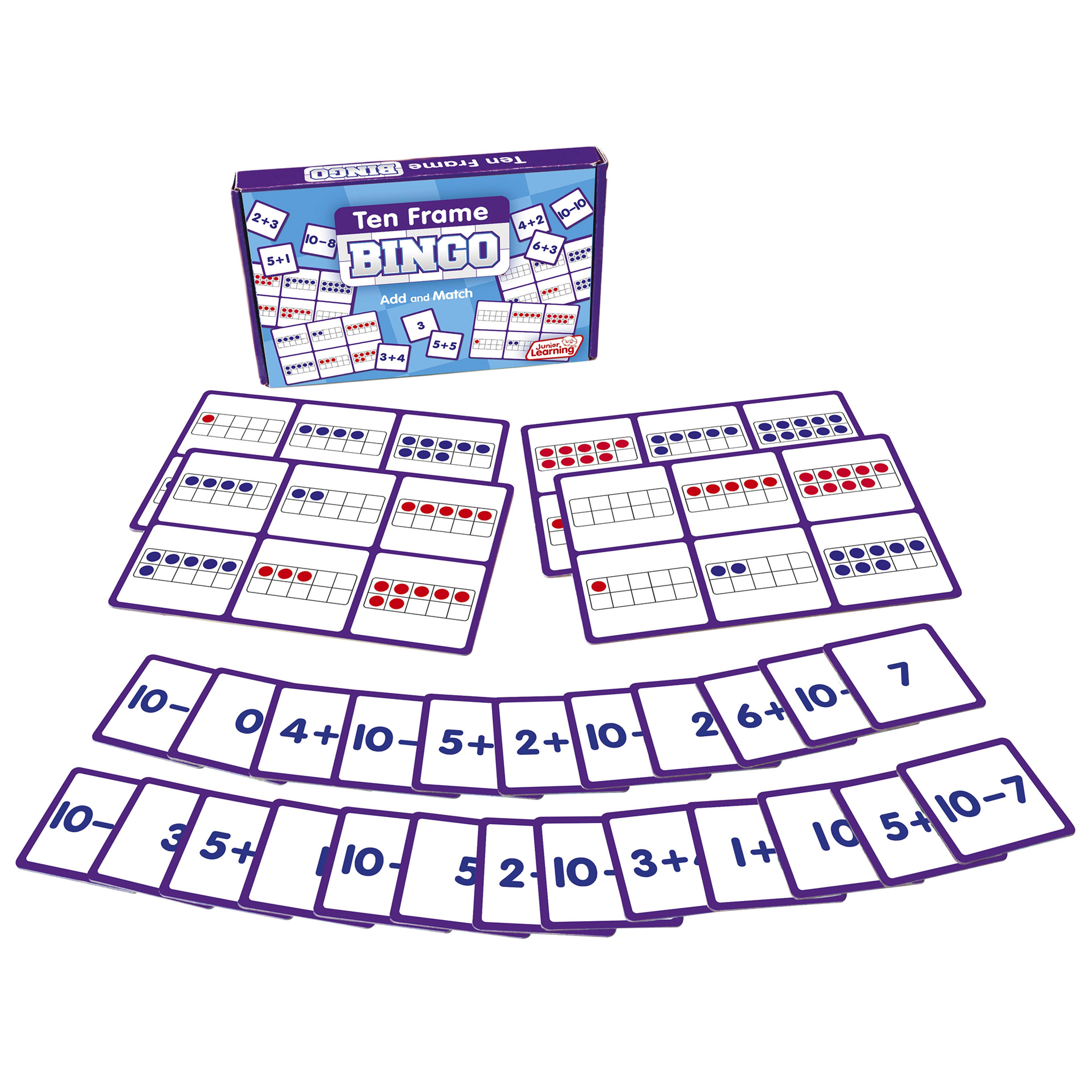 Junior Learning Ten Frame Bingo