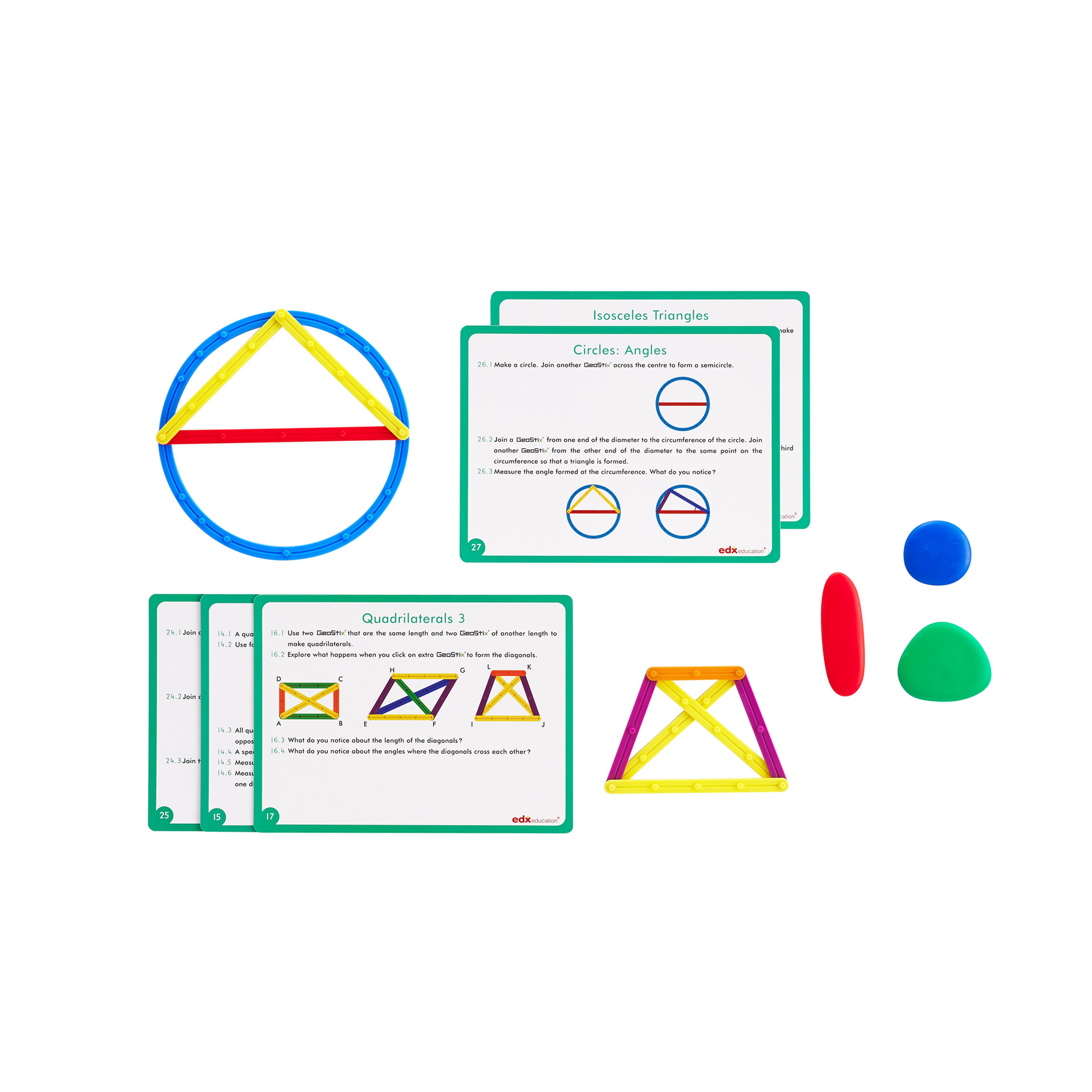 edx education Geostix and Activity Cards 