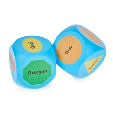 2D Shapes Cubes from Hope Education - Pack of 2