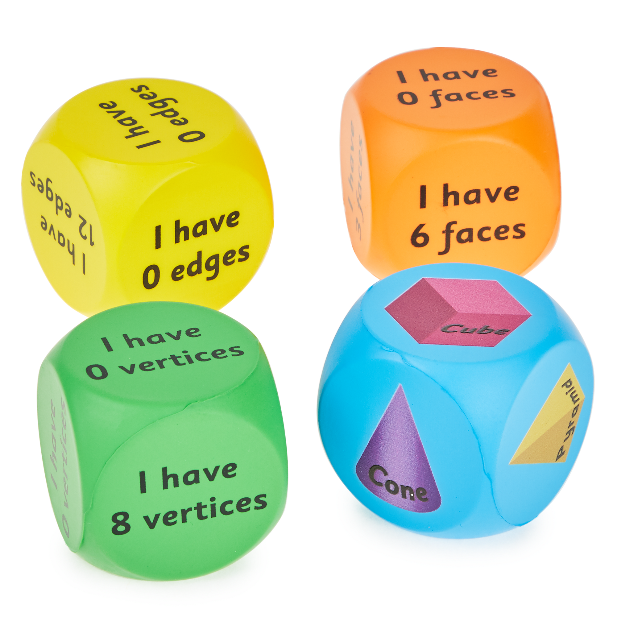 Hc1821383 3d Shapes Cubes Pack Of 4 Findel International