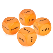 Number Recognition Cubes from Hope Education - Pack of 4