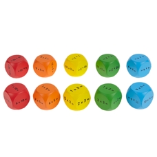 Times Tables Cubes Set 1- 2,3,4,5,10 from Hope Education