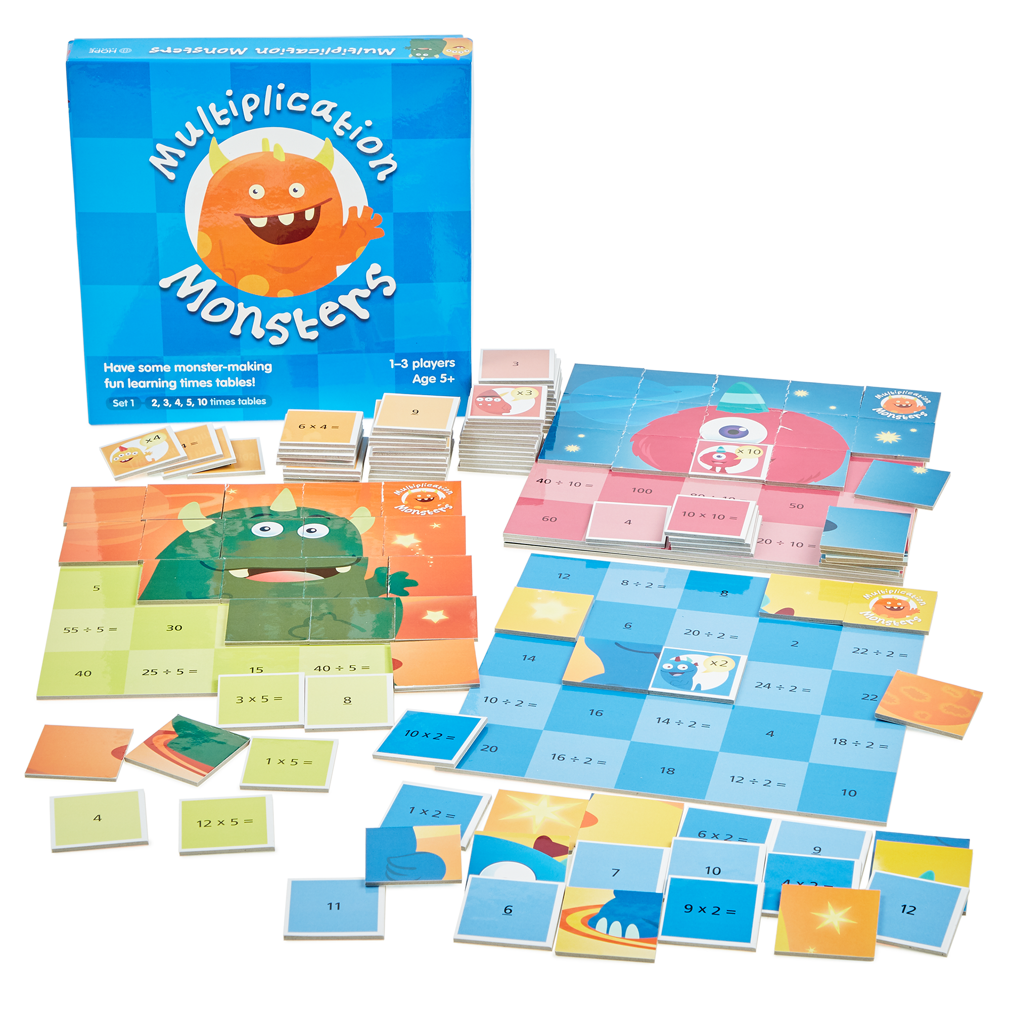 Multiplication Monsters Game Set 1