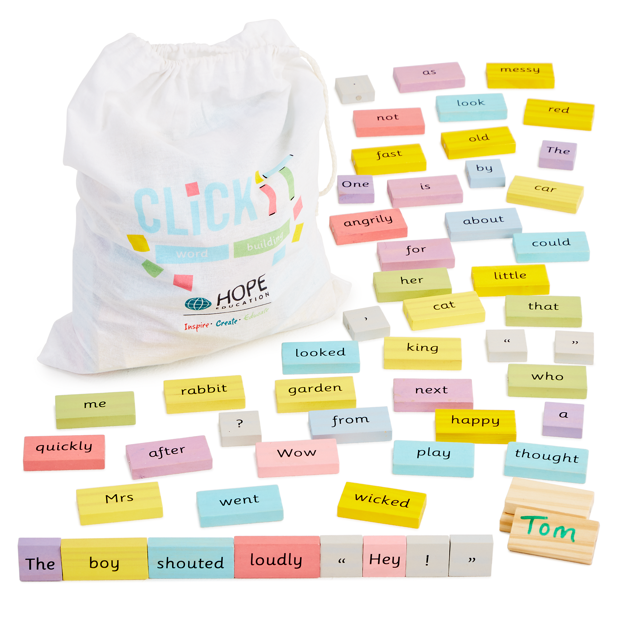 Click It Magnetic Sentence Building Sack