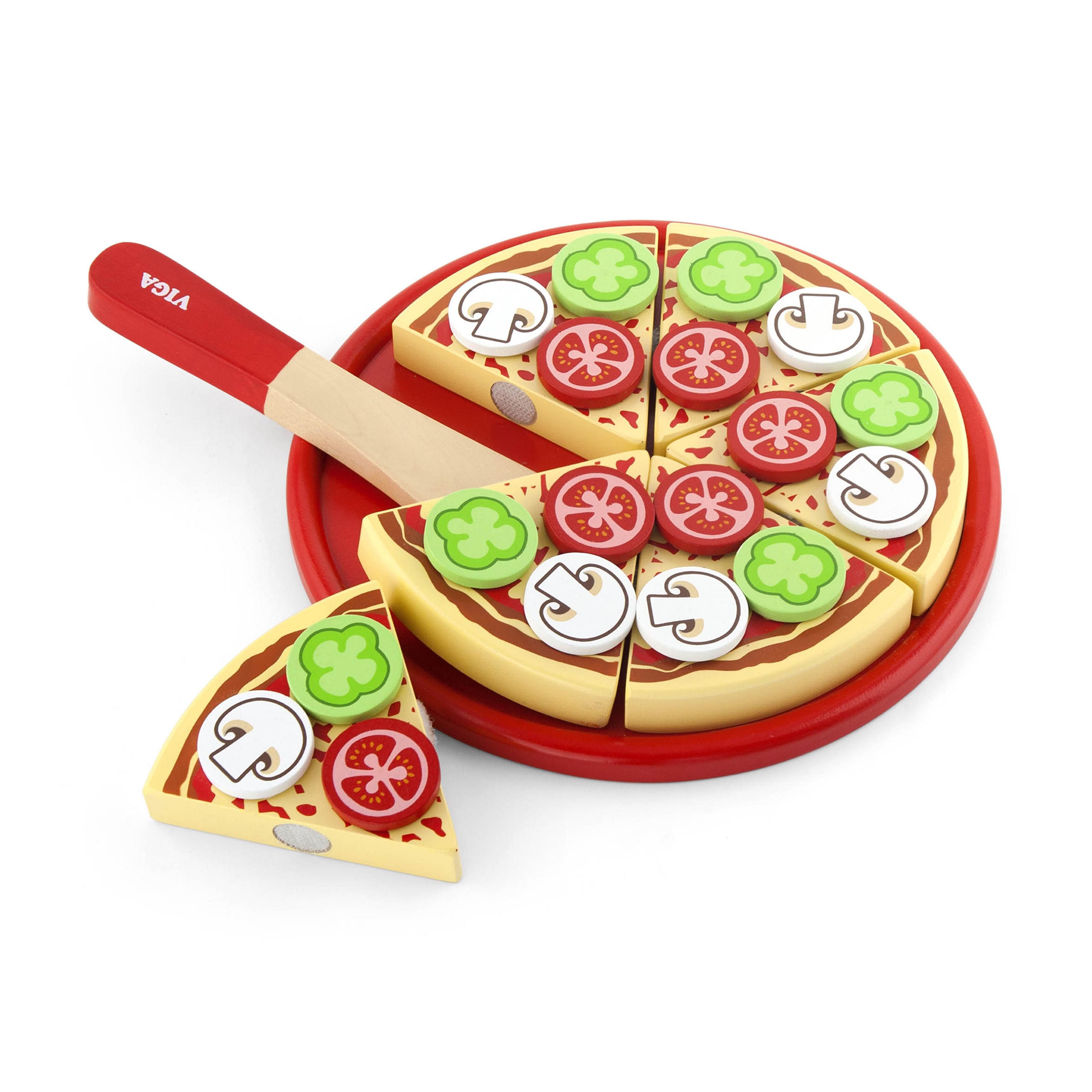 VIGA Wooden Pizza Set