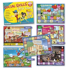 SMART KIDS 6 Social Skills Board Games - EYFS