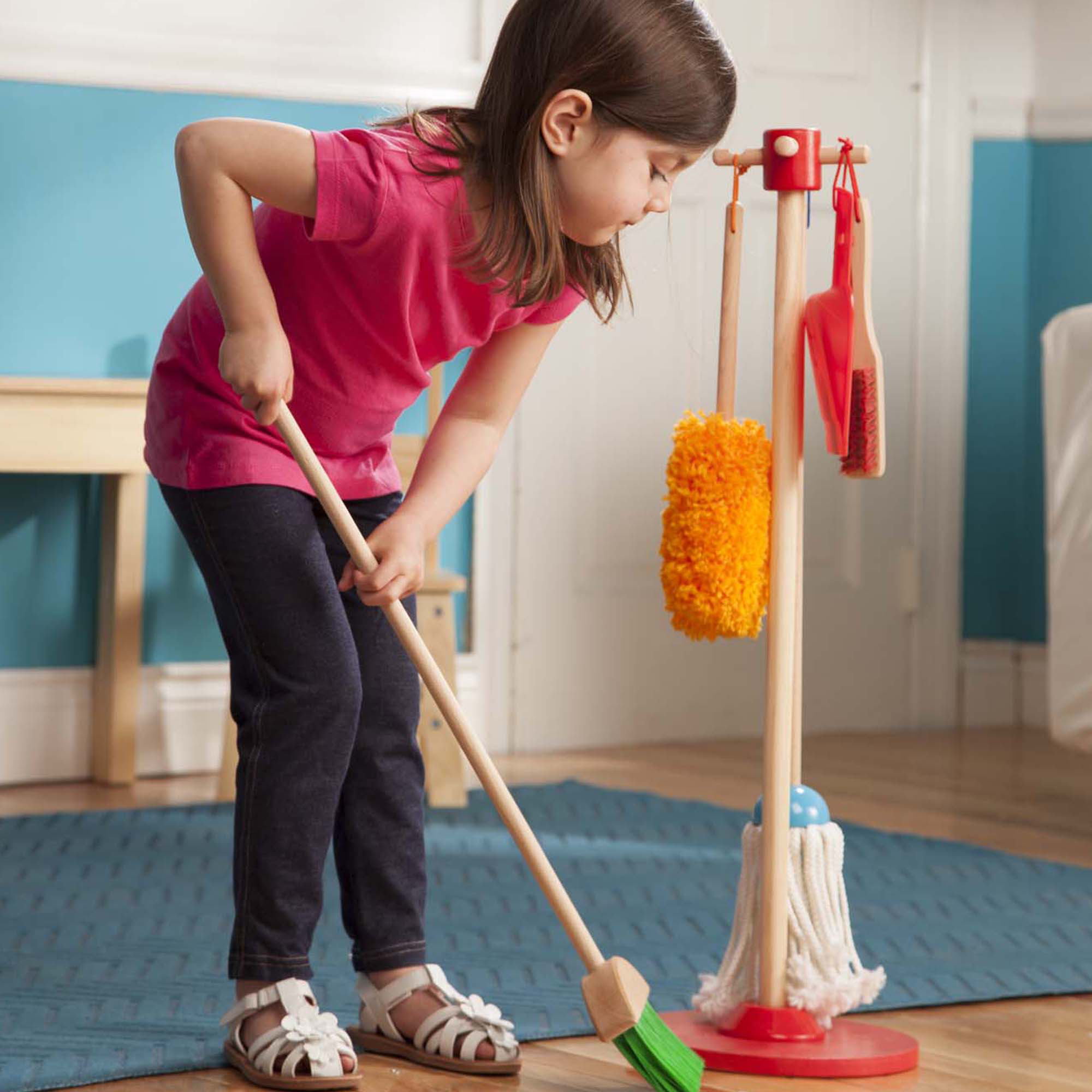 sweep and mop