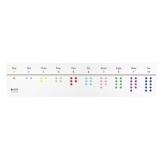 Number Line 1-10 Dry-Wipe Board - Pupil from Hope Education