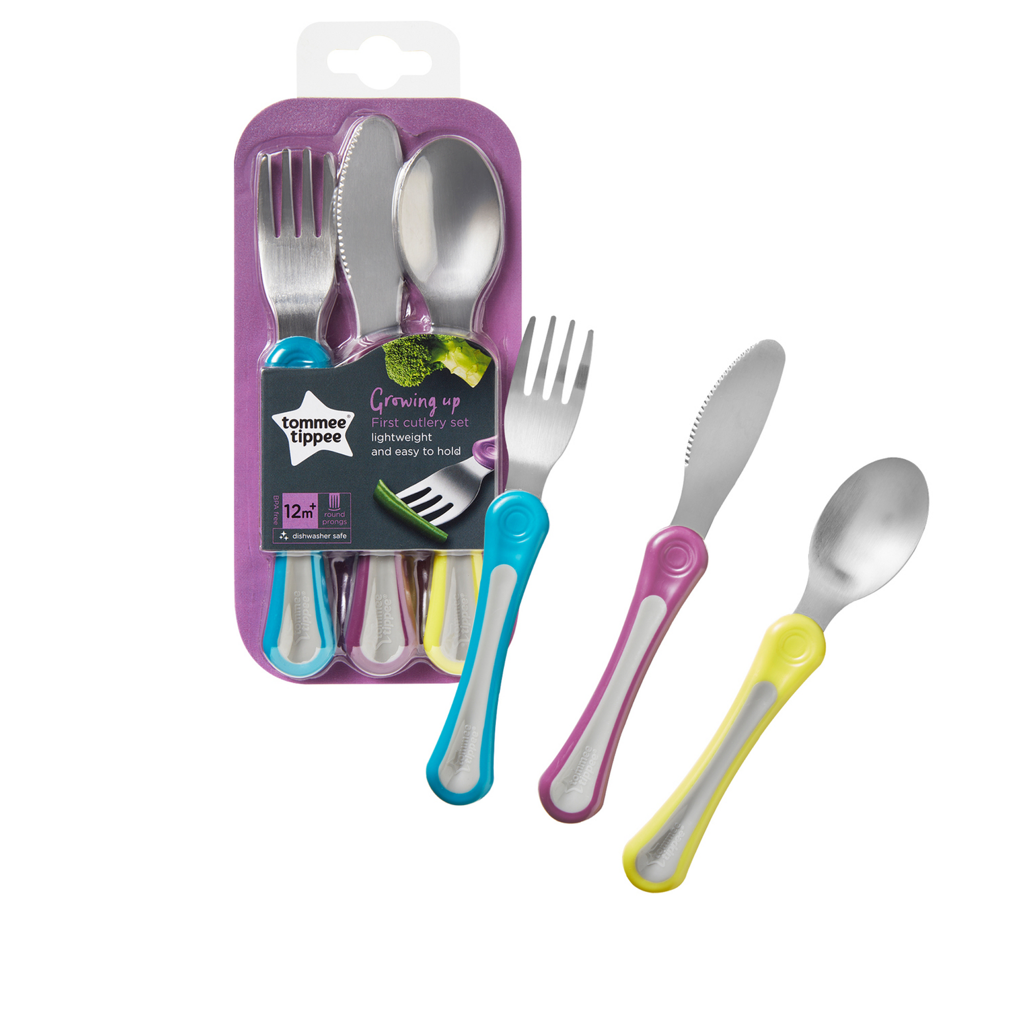 Tommee Tippee 1st Grown Up Cutlery Set