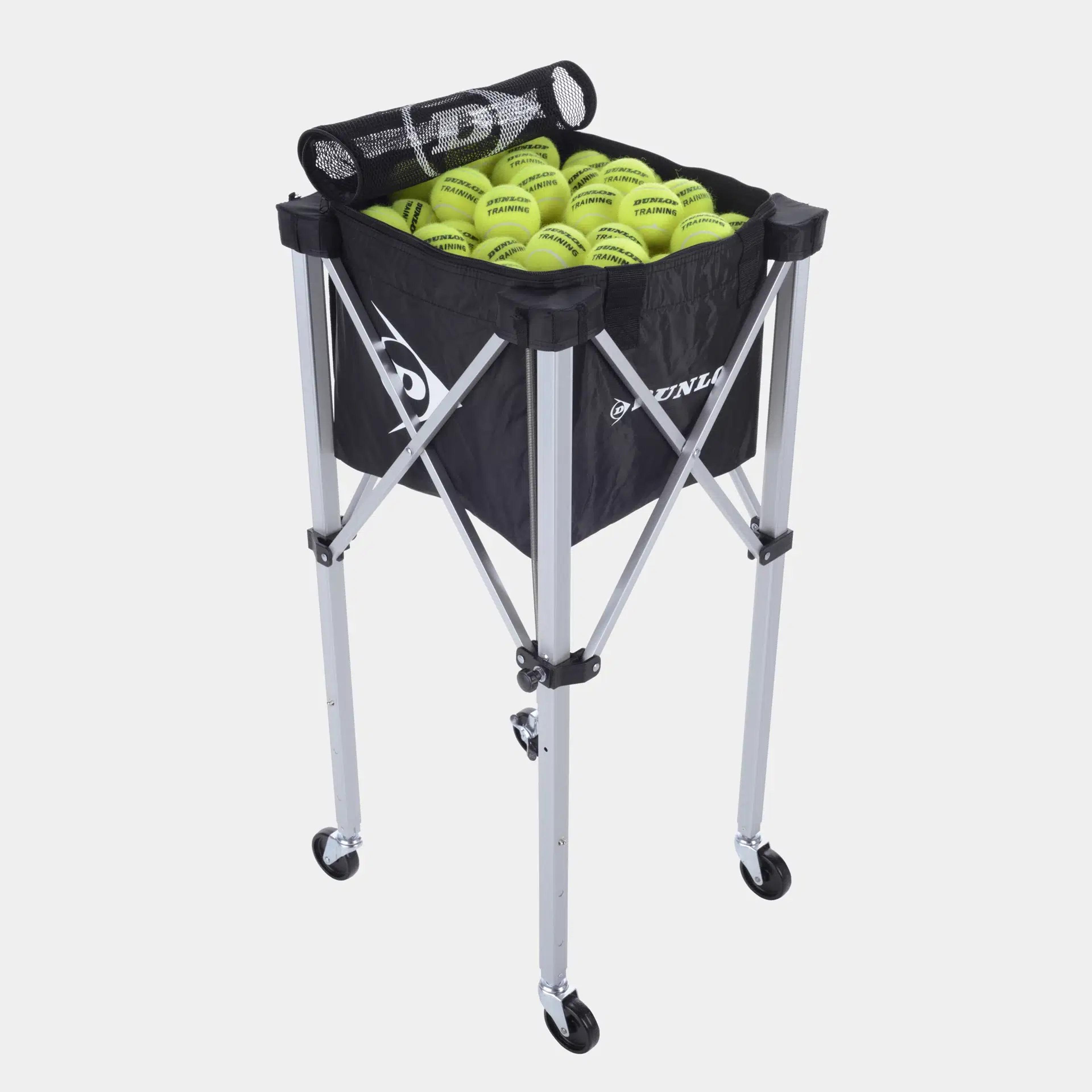 Dunlop Foldable Teaching Ball Cart - Black