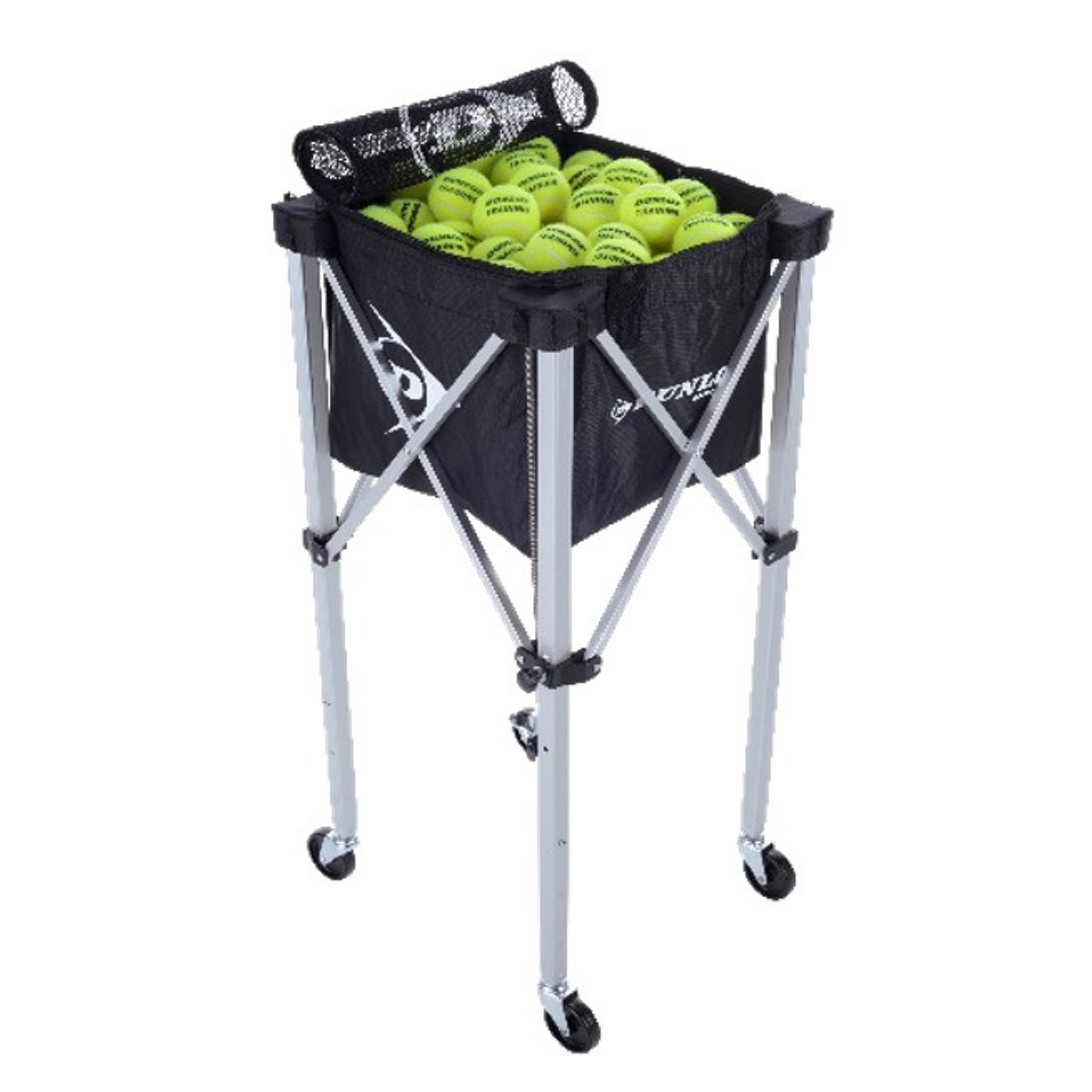 Dunlop Foldable Teaching Ball Cart - Black