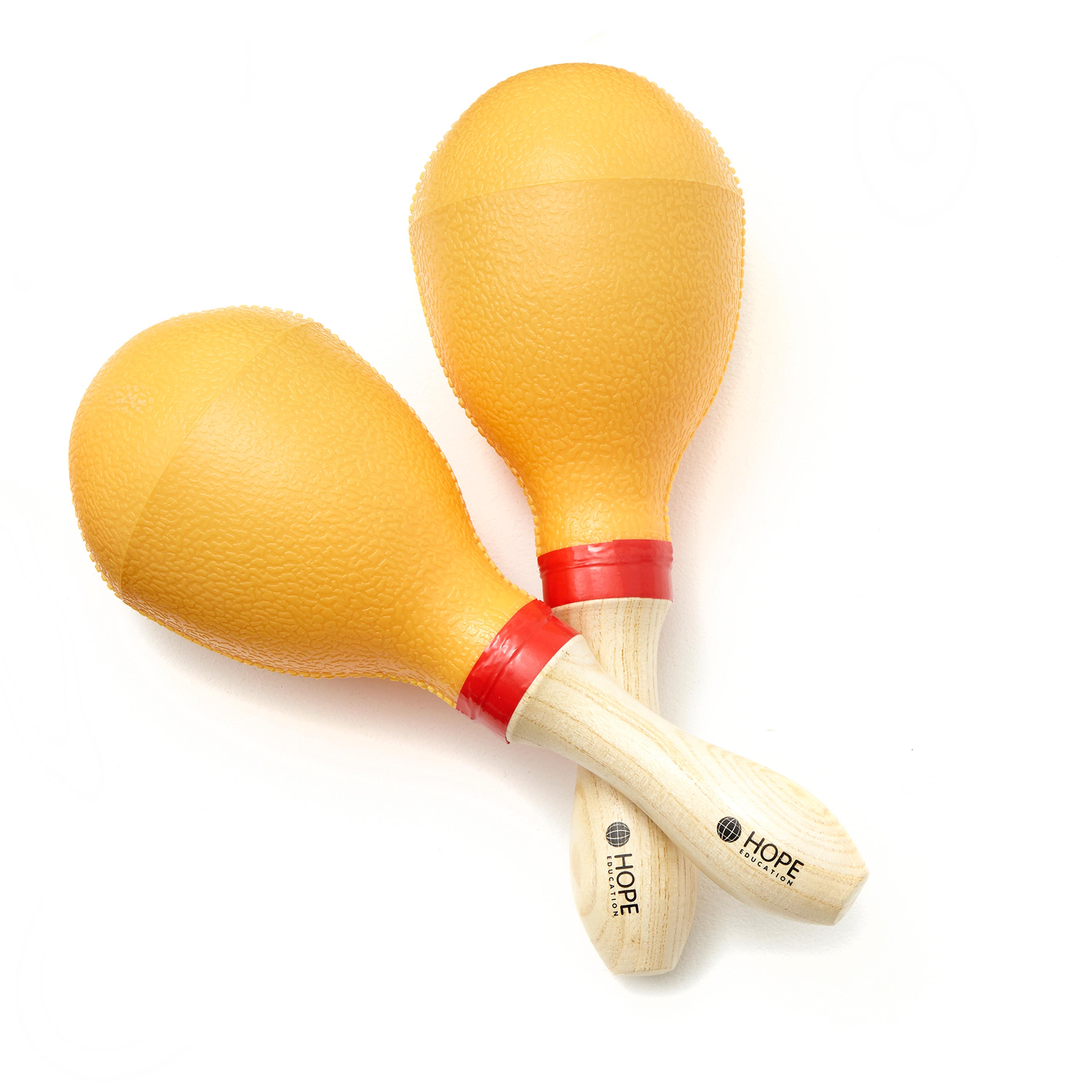 Plastic Maracas from Hope Education - Pair